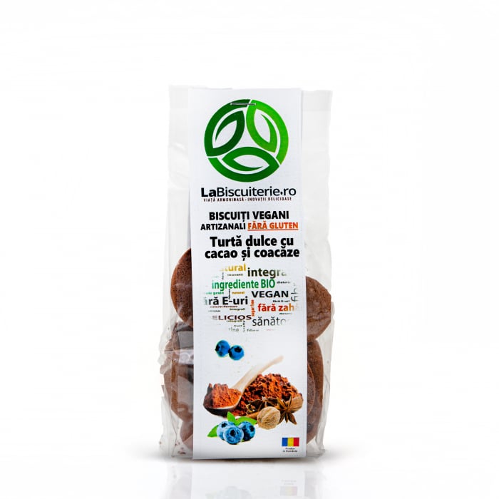 Biscuiti - Turta dulce cu cacao si coacaze, fara gluten [1]