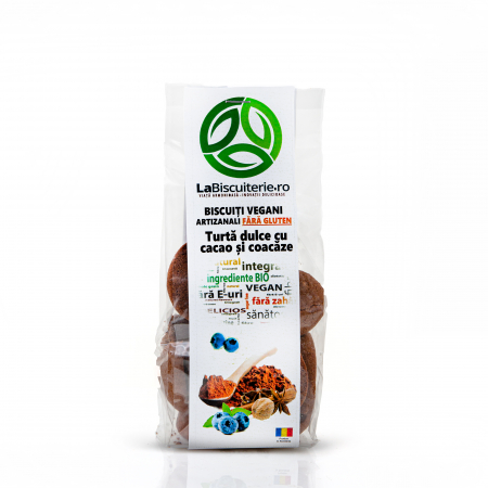 Biscuiti - Biscuiti - Turta dulce cu cacao si coacaze, fara gluten