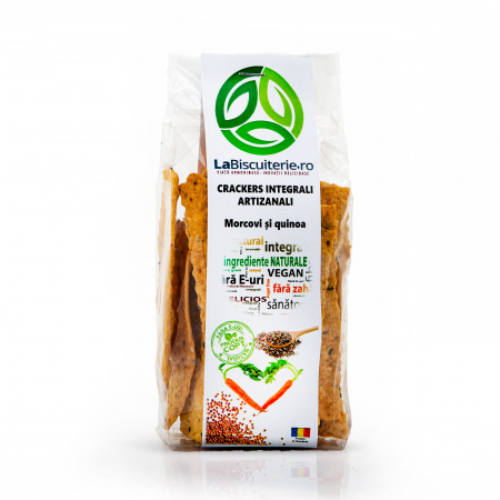 Crackers - Crackers - Morcovi si quinoa