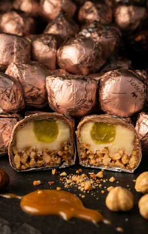 Florentine Grecesti - Florentine grecești de pe Muntele Athos - desert cu migdale și ciocolată