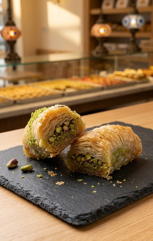 Baklava Rulou cu Fistic [1]