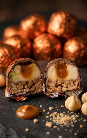 Florentine Grecesti - Florentine grecești de pe Muntele Athos - desert cu migdale și ciocolată