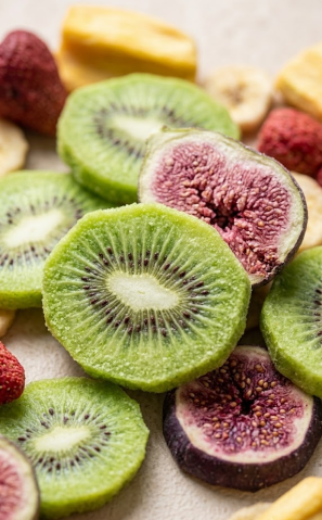 Fructe Liofilizate - Mix de Fructe Liofilizate – Gustare Crocantă și 100% Naturală