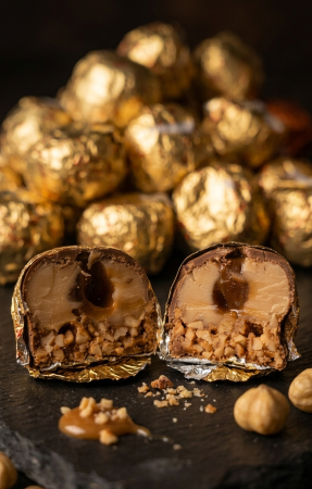 Florentine Grecesti - Florentine grecești de pe Muntele Athos - desert cu migdale și ciocolată