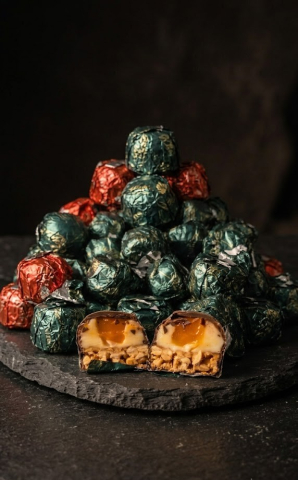 Florentine Grecesti - Florentine grecești de pe Muntele Athos - desert cu migdale și ciocolată