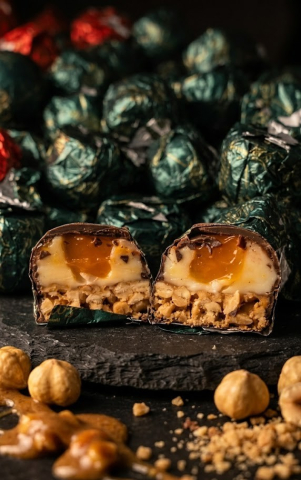 Florentine grecești de pe Muntele Athos - desert cu migdale și ciocolată [1]
