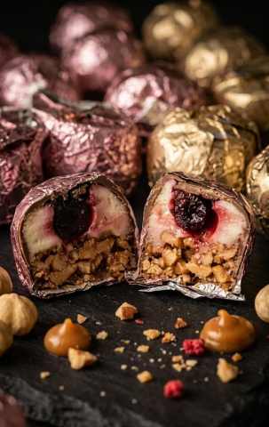 Florentine grecești de pe Muntele Athos - desert cu migdale și ciocolată [2]
