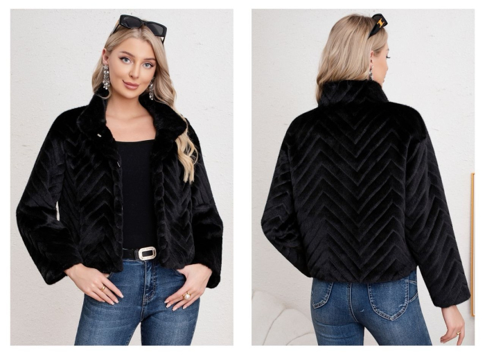 Haină de blană Cozy Line [2]