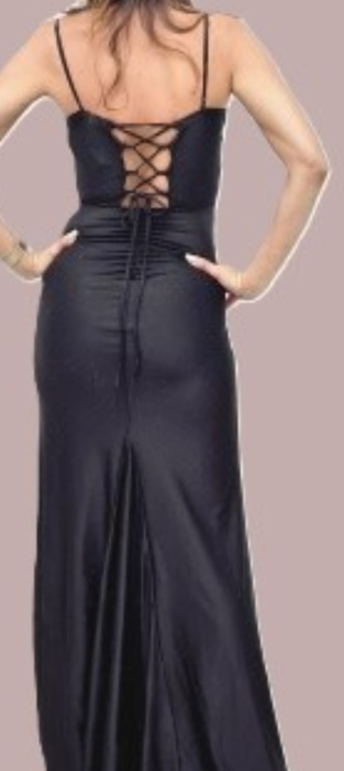 Rochie Aurora, cu cristale argintii si corset [4]