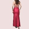 Rochie Aurora, cu cristale argintii si corset [2]