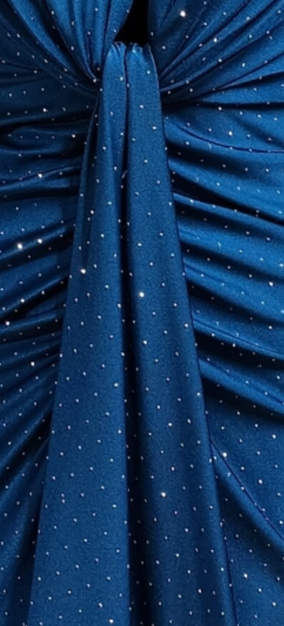 Rochie Lunaria, cu cristale argintii [4]