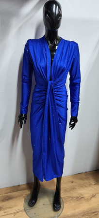 Rochie Lunaria, cu cristale argintii [6]