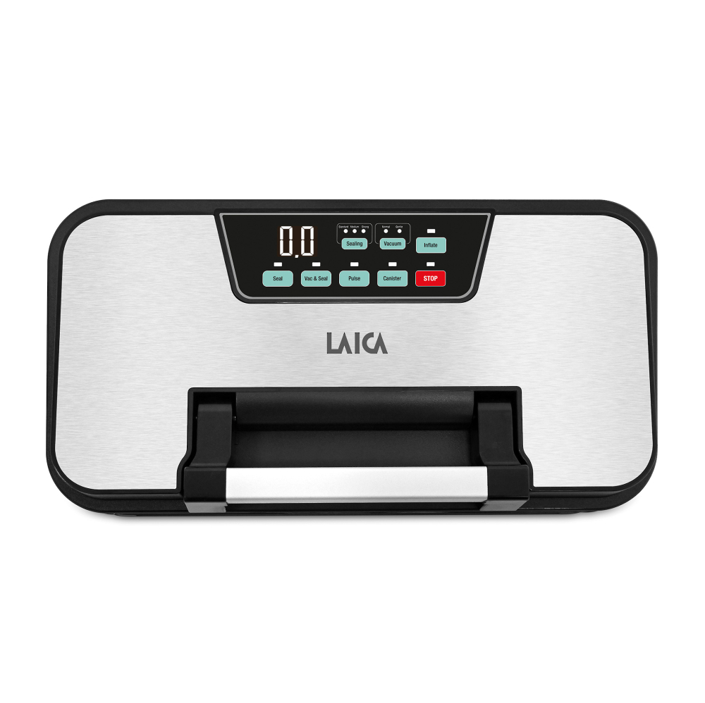 NOU: Aparat de ambalare in vid Laica VT3260, 16L/min, 125W, functie umflare, pompa dubla, pulse vacuum, sigilare dubla, [2]