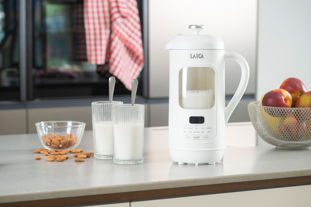 NOU Blender cu functie de gatit LAICA VB3301, 1 litru, sticla, auto curatare [12]