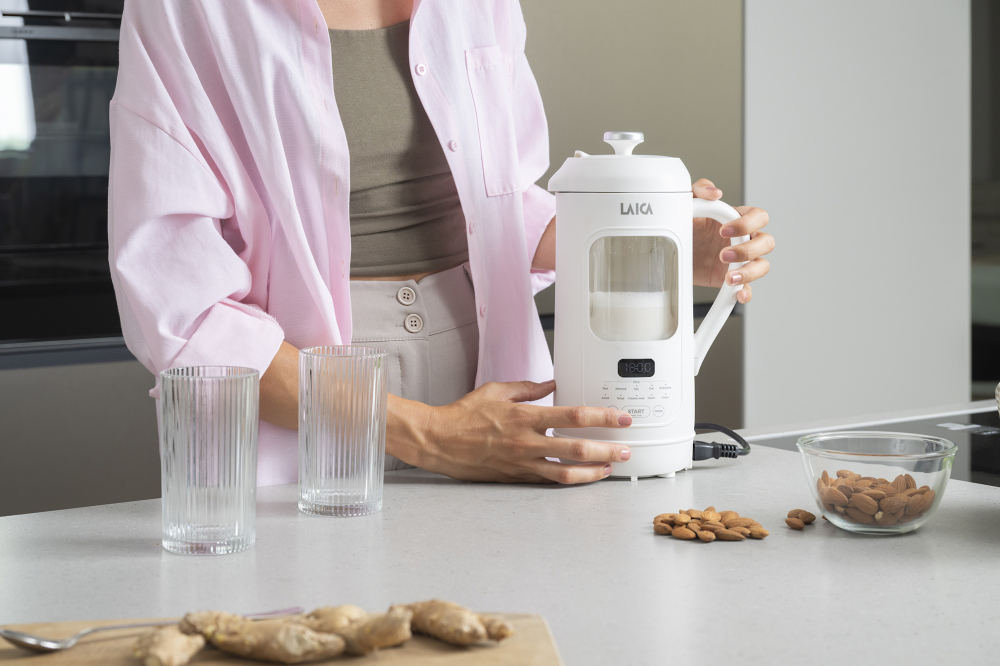 NOU Blender cu functie de gatit LAICA VB3301, 1 litru, sticla, auto curatare [4]