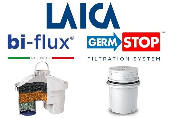 Cana filtranta de apa Laica Germ Stop Predator, 3 litri, alb [5]