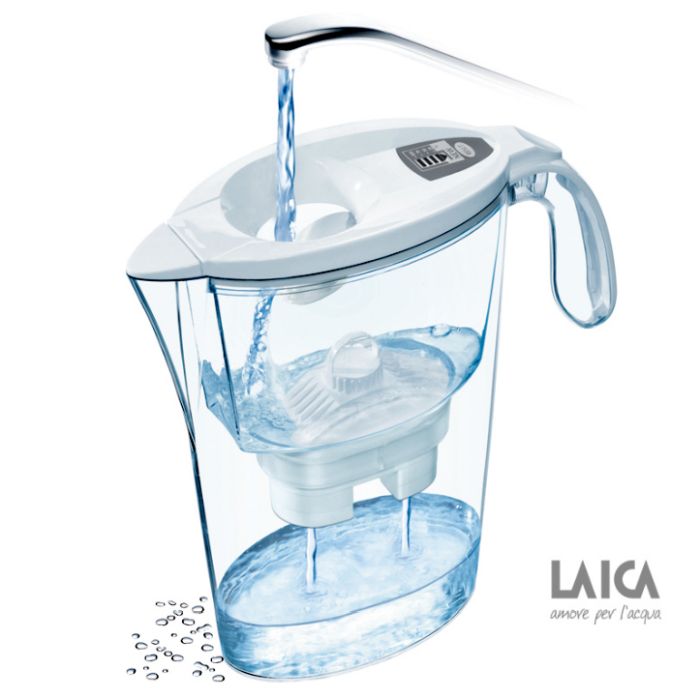 Cana filtranta de apa Laica Stream, 2.3L, + 6 cartuse filtrante [4]