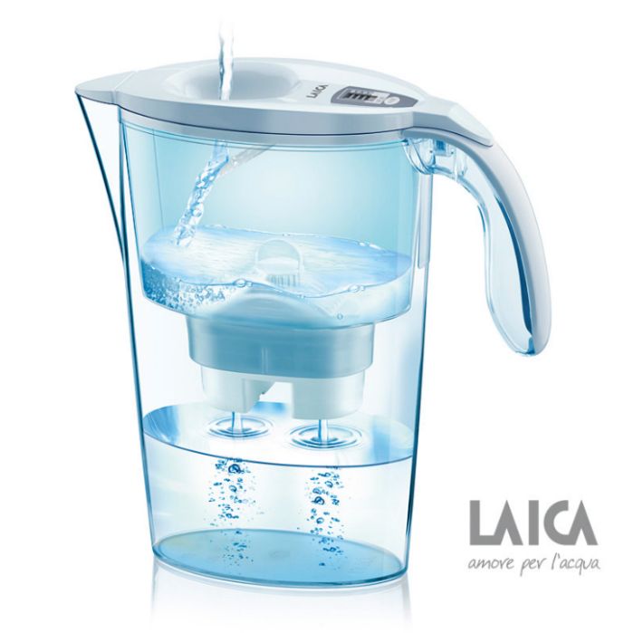 Cana filtranta de apa Laica Stream, 2.3L, + 6 cartuse filtrante [5]