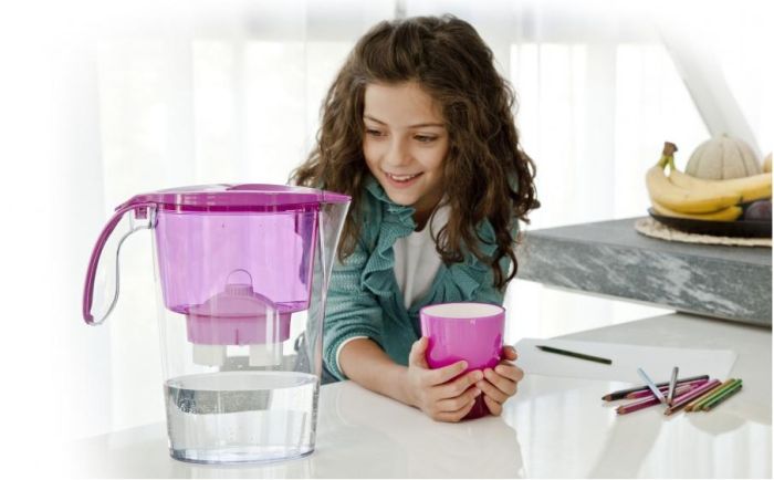 Cana filtranta de apa Laica Stream Fuchsia, 2.3 litri [8]
