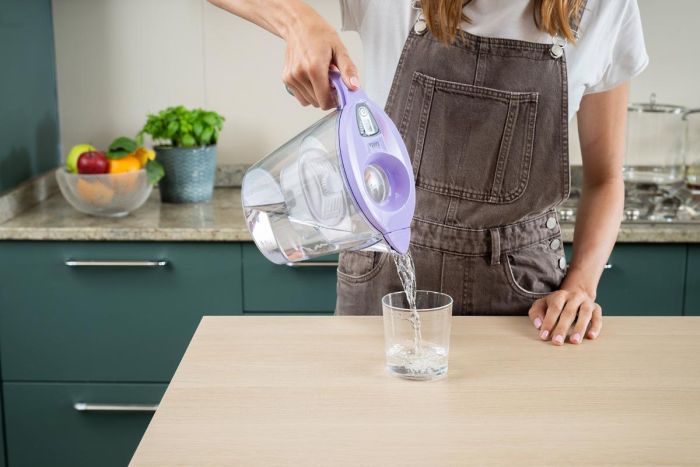 Cana filtranta de apa Laica Stream Violet, 2.3 litri [5]