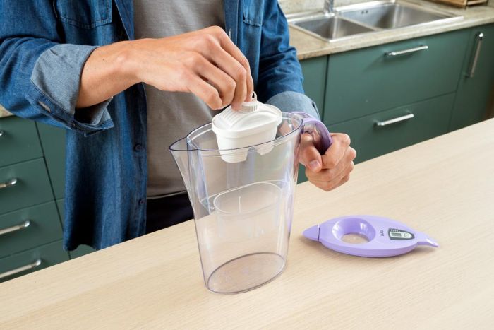 Cana filtranta de apa Laica Stream Violet, 2.3 litri [3]