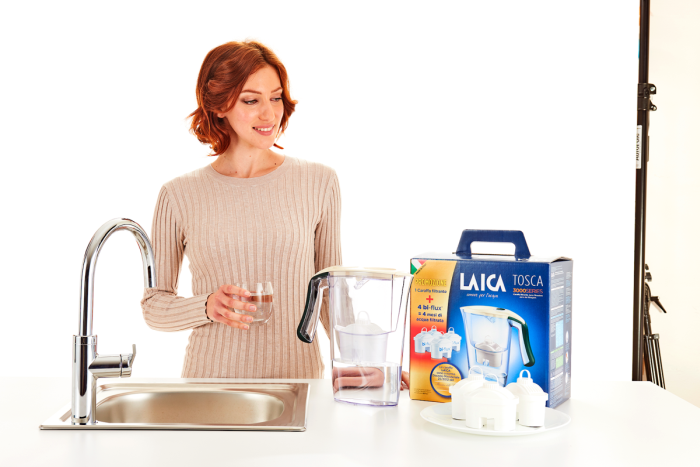 Cana filtranta de apa Laica Tosca, 2,3L, + 4 cartuse filtrante [3]