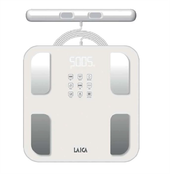 NOU: Cantar Smart compoziție corporală Body Composition Laica PS7126, 180 kg, 30 parametri [4]