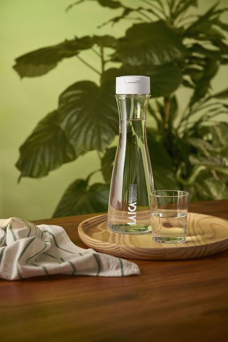 NOU: Carafa filtranta de apa Laica GlaSSmart, din sticla, 1.1 litri, Verde [5]