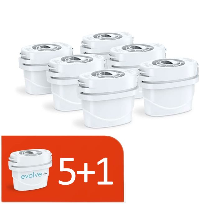 Cartuse filtrante Aqua Optima Evolve+, 5+1 gratis, compatibile Brita [2]