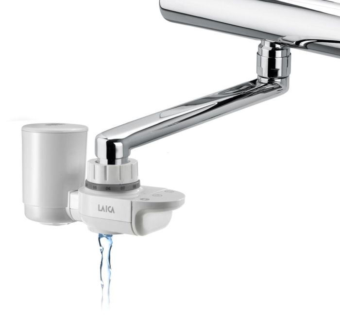 Filtru de apa cu fixare pe robinet Laica HydroSmart R60 Metal Stop, 3 functii, filtru 1200L [4]
