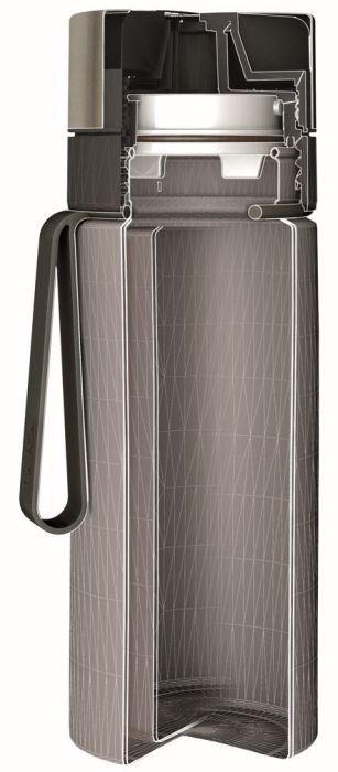 Termos filtrant din inox myLaica 600 ml, filtru Fast Disk [3]