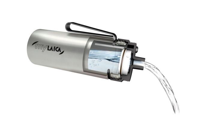 Termos filtrant din inox myLaica 600 ml, filtru Fast Disk [2]