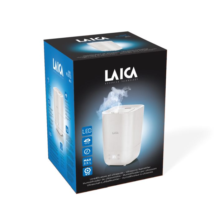 Umidificator de camera Laica HI3015, 3.3 litri, abur rece, higrometru inclus [5]