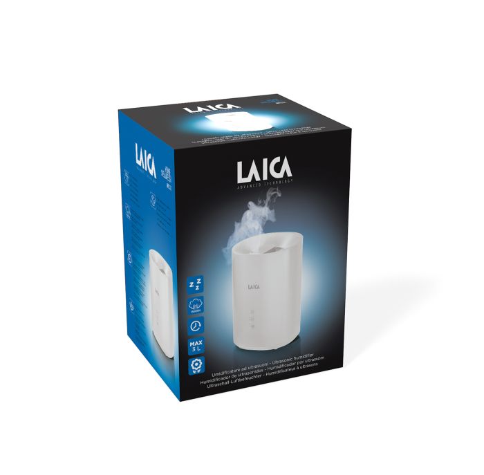 Umidificator de camera Laica HI3020, 3 litri, abur rece, functia Warm [4]