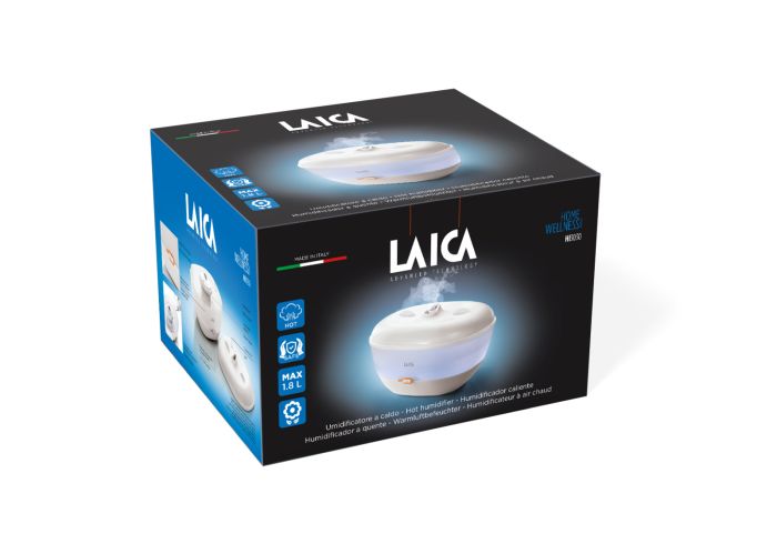 Umidificator de camera Laica HI3030, 1.8 litri, abur cald [6]