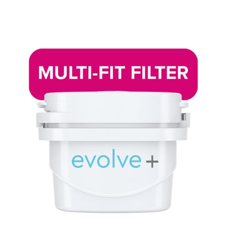 6 filtre de apa Evolve + Cana filtranta Aqua Optima Liscia, alb, 2,5 litri [4]