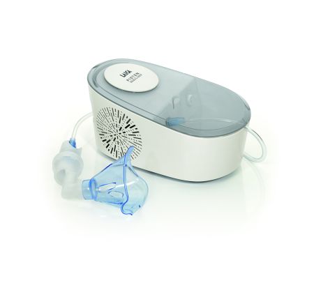 Aparat de aerosoli Laica NE2012, compartiment  accesorii, cu piston, copii si adulti [2]