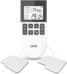 Masaj prin electrostimulare - NOU: Aparat de masaj Electrostimulator nervos transcutanat TENS, 4 electrozi, 2 canale, 50 programe