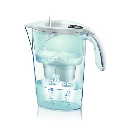 Cana filtranta de apa Laica Alka, 2.3 litri, Alb, pentru apa alcalina [2]