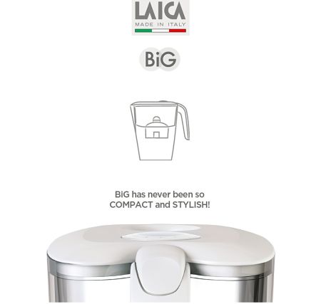 Cana filtranta de apa Laica BIG Roma, verde, 3.7 litri [2]