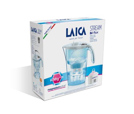 Cana filtranta de apa Laica Magnesium Active J31EC, Alb, 2.3 litri [1]
