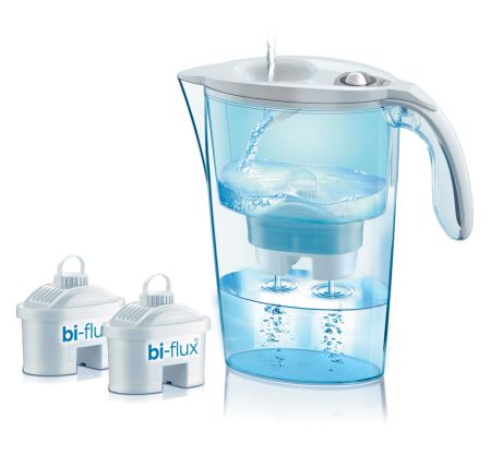 Cani filtrante de apa Laica - Cana filtranta de apa Laica Mechanical + 2 filtre, Alb, 2.3 litri, J31CC21