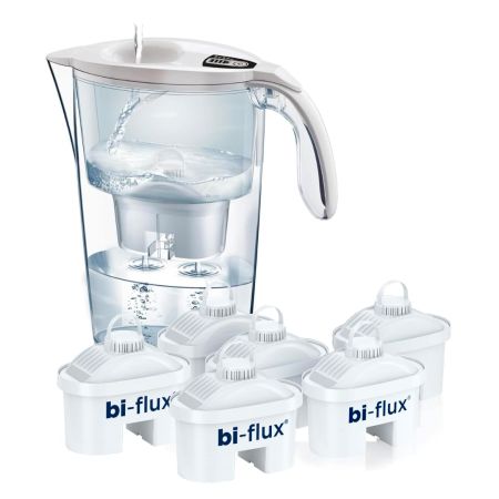 Cani filtrante de apa Laica - Cana filtranta de apa Laica Stream, 2.3L, + 6 cartuse filtrante