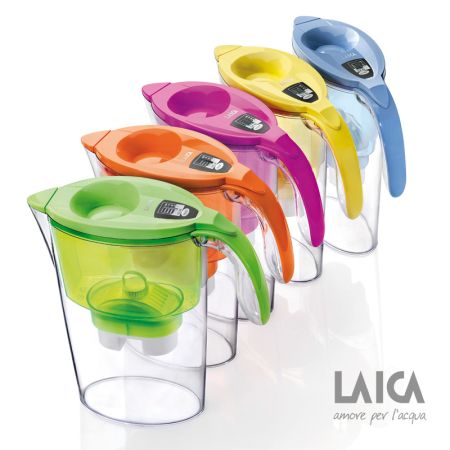 Cana filtranta de apa Laica Stream Blue, 2.3 litri [1]