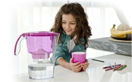 Cana filtranta de apa Laica Stream Fuchsia, 2.3 litri [7]