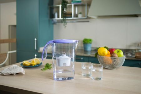 Cana filtranta de apa Laica Stream Violet, 2.3 litri [7]