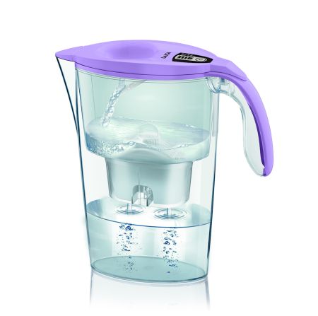 Stream Colors - 2,3 litri - Cana filtranta de apa Laica Stream Violet, 2.3 litri