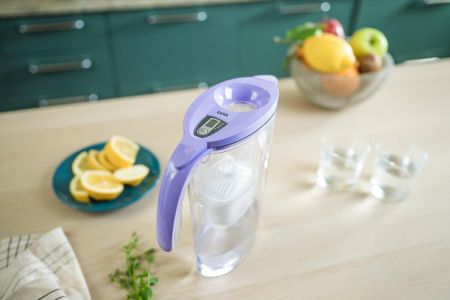 Cana filtranta de apa Laica Stream Violet, 2.3 litri [8]