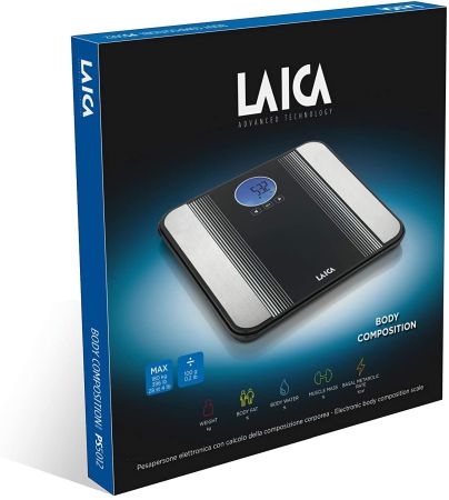 Cantar cu compozitie corporala Laica PS5012, 180 kg [3]
