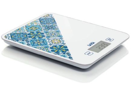 Cantar electronic de bucatarie Laica KS5013, 10 kg, albastru, design mediteraneean [1]
